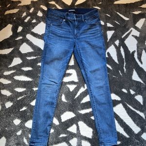 Express jeans size 6s denim perfect lift mid-rise skinny legging